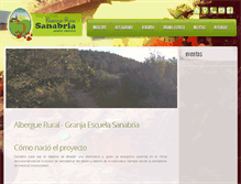 Tablet Screenshot of albergueruralsanabria.com